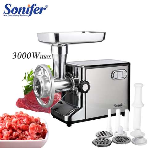 3000W Commercial Electric Meat Grinder Sausage Maker Mincer