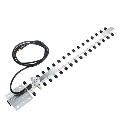 2.4Ghz WiFi Antenna 25dBi RP SMA Outdoor Wireless Yagi Antenna Directional Booster Amplifier Modem Cable new ► Photo 1/6