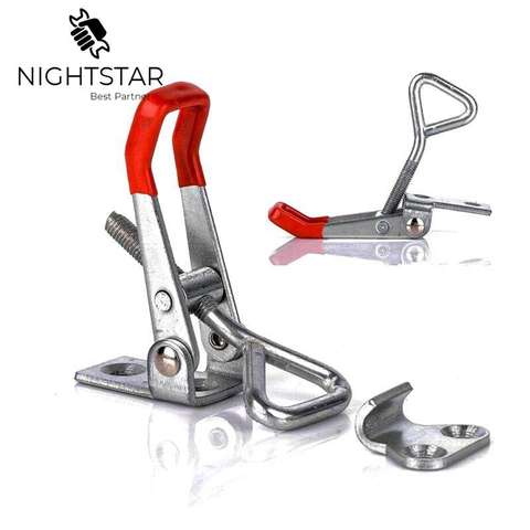Professional Universal Quick Metal 150Kg 330 Lbs Hold Holding Capacity Latch Hand Tool Toggle Clamp for Woodworking ► Photo 1/6