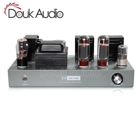 2022 Lastest Douk Audio EL34 Vacuum Tube Amplifier Single-ended Class A Stereo Desktop Power Amp 110~240V ► Photo 1/6