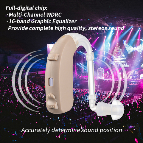 20 channel Audifonos Hearing Aid for Elderly Deaf Air Conduction Wireless Headphones Hearing Loss Sound Amplifier Hearing Aids ► Photo 1/6