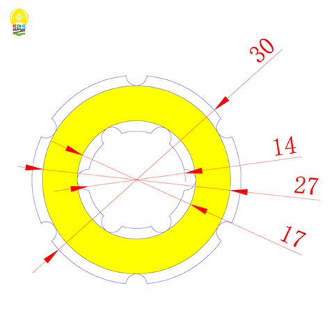 30mm annual shape LED COB angel eyes 12V DC 2W cob led diode chip on board ring led cold warm white blue light source ► Photo 1/6