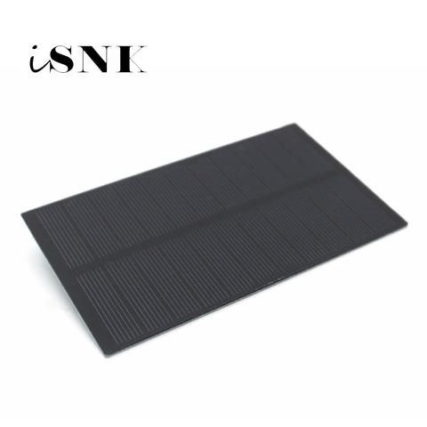 Polycrystalline Solar Panel 5.5V 1.65W 300mA Output Solar Cell 5V 300mA Charge Regulators Solar Module Outdoor DIY 3.7V Battery ► Photo 1/6