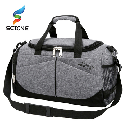 Hot Waterproof Men's Sports Gym Bag Women Travel Handbag Large Outdoor Tote Luggage Yoga For Fitness Shoulder Duffle Bags ► Photo 1/6
