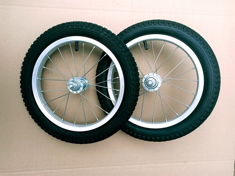 Children's bicycle rims aluminum rims steel rims 12 / 14 / 16  inch front wheels rear wheels tires children's bike accessories ► Photo 1/6