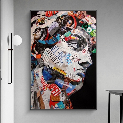 David Graffiti Art Paintings On the Wall Art Posters And Prints Collage Art of David sculpture Colorful Pictures Home Decoration ► Photo 1/6