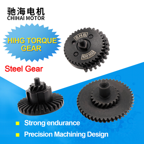 Steel Helical Reinforcement  9/13/16/18 High Torque Gear Set for Ver2/3 AEG Gearbox Hunting Army Paintball Game Accessories ► Photo 1/6