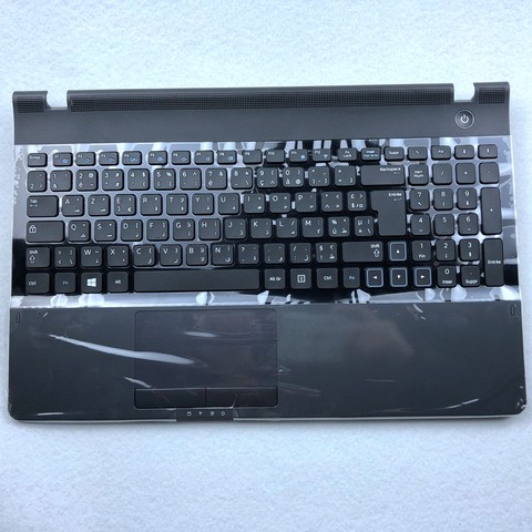 Arabic-French TOP Palmrest Keyboard For Samsung NP300E5A NP305E5A NP300E5C AF(AZERTY) Layout ► Photo 1/4