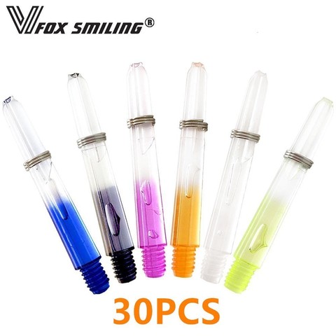 Fox Smiling 30pcs 2BA 35mm Darts Shafts Nylon Dart Shaft For Professional Darts Plastic Dart Shafts Accessories ► Photo 1/6