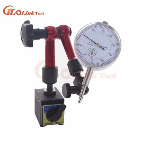 Mini 10mm Dial Indicator  Magnetic Stand Base Holder Dial Test Comparator For Equipment Calibration ► Photo 1/6