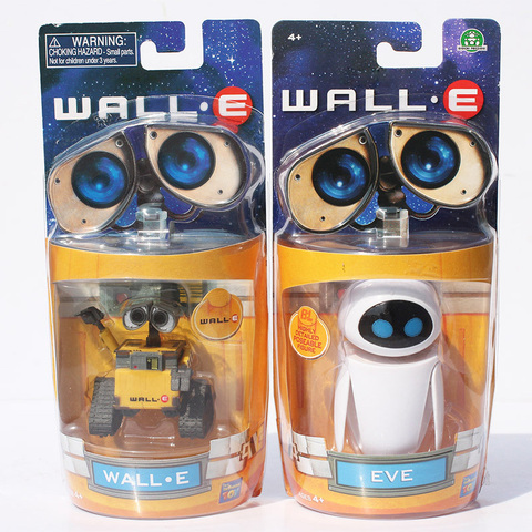 Cartoon Movie Wall E Robot Wall-E / EVA PVC Action Figure Model Doll 6cm ► Photo 1/4