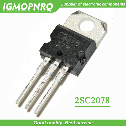 10PCS 2SC2078 C2078 27MHz RF  Amp transistor  TO-220 Package new original ► Photo 1/1