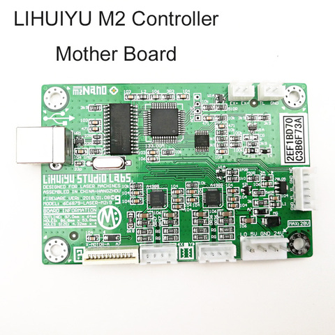 1pc Lihuiyu M2 Nano Mother Main Board Laser Control System For DIY 3020 3040 K40 6040 Co2 Laser Engraving Cutting Machine ► Photo 1/1