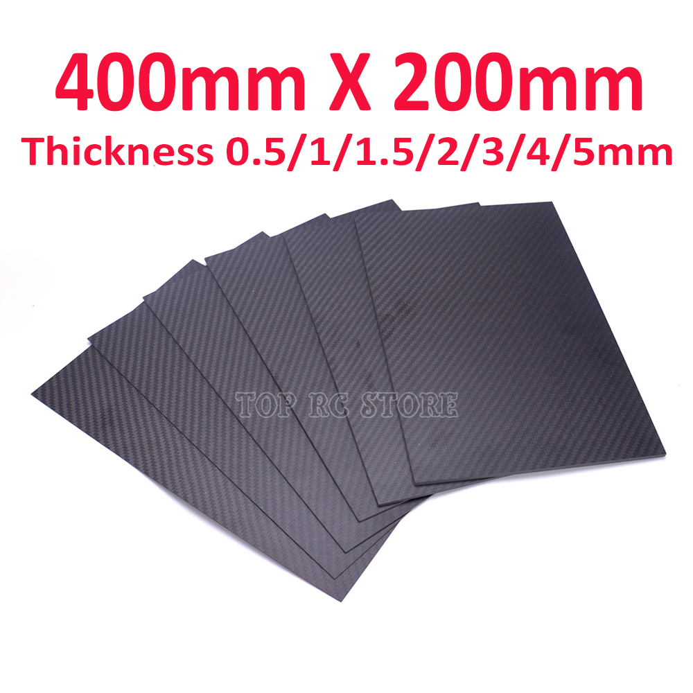 0.5-5mm Thickness Black Carbon Fiber Plate Panel Sheet Board Matte Twill  UK UK 