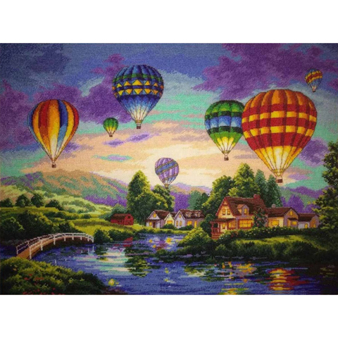 top Quality lovely counted cross stitch kit balloon glow balloons dim 35213 ► Photo 1/6