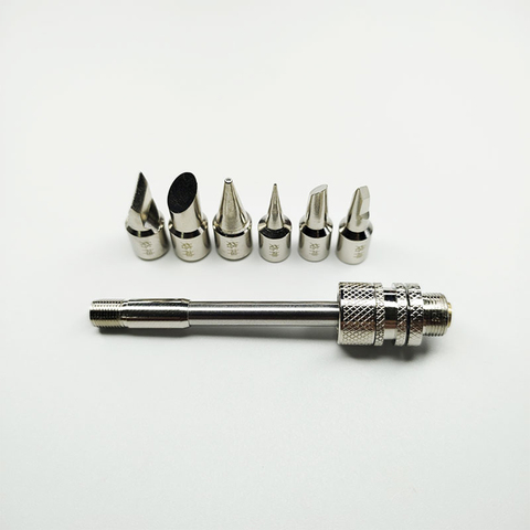 510 Electric Soldering iron Tip Replaceable Solder iron Tip Welding Tools 20-100W Cutter head Horseshoe Pointed Silver ► Photo 1/4