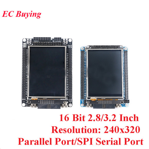 2.8/3.2 inch 16 Bit TFT Screen LCD Display Module Drive ILI9341 XPT2046 240*320 Parallel Serial Port/SPI with Resistive Touch ► Photo 1/6