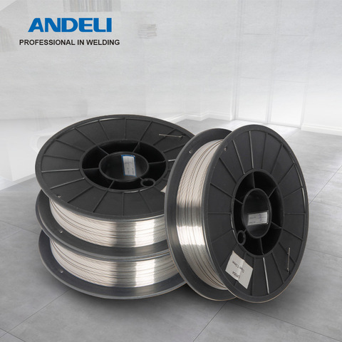 ANDELI Flux Core Wire Self-Shielded No Gas Mig Wire 1KG 1.0mm Carbon Steel Flux Core Wire Mig Welding Gasless Wire ► Photo 1/4