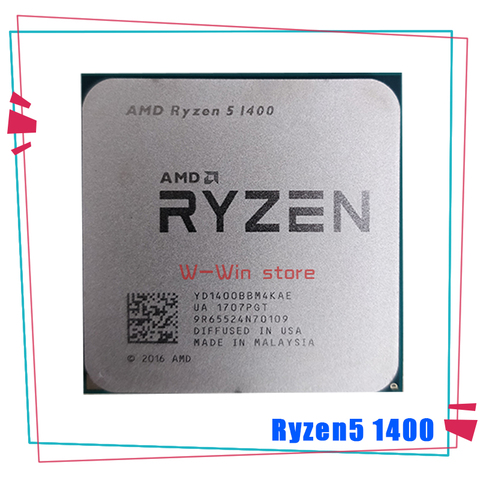 Buy Online Amd Ryzen 5 1400 R5 1400 3 2 Ghz Quad Core Cpu Processor Yd1400bbm4kae Socket Am4 Alitools