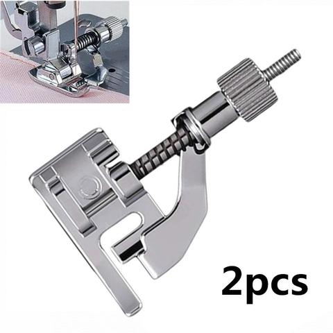 2PC Sewing Accessories Universal Blind Hem presser Foot Multifunction Domestic Metal Presser Feet Stitching Tools 5BB5276 ► Photo 1/4