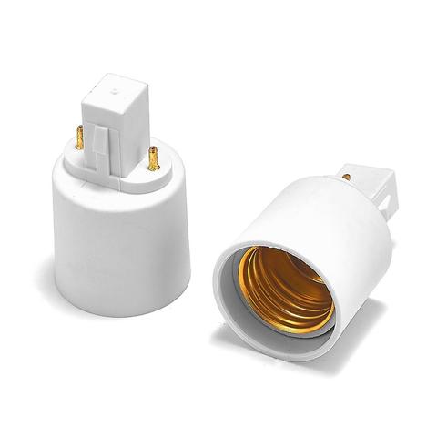 G23 to E27 Adapter G23 to E26 Lamp Holder Converter Base Socket LED Light Bulb Extend Extension Plug  ► Photo 1/6