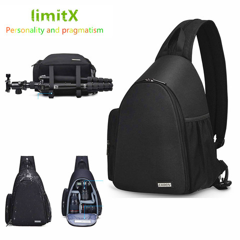 DSLR Camera Bag Sling Cameras case Photo Backpack Waterproof for Nikon D3500 D850 Canon EOS R6 R5 R 800D Sony A7 III A9 A7R ► Photo 1/6