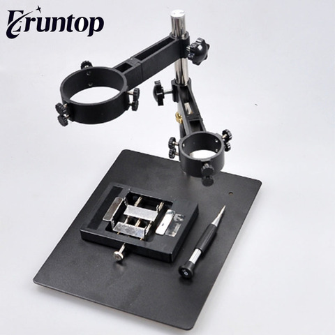 1SET Eruntop Durable Foldable Multi-function Hot Air Gun frame SMD Reworkd Soldering Station 8586 Heat Handle Stand Holder ► Photo 1/1