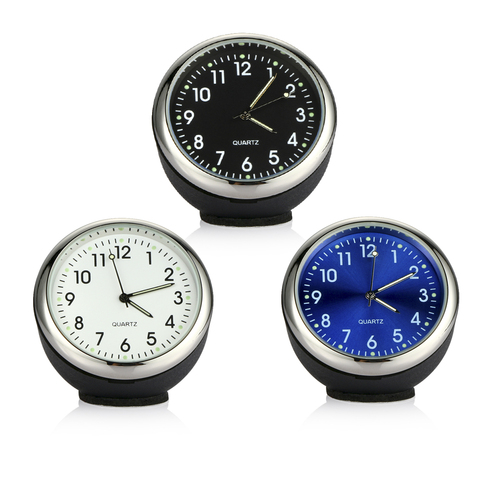 Car Clock Ornament Auto Watch Decoration Automobiles Interior Dashboard Time Display Digital Pointer Clock In Car Accessories ► Photo 1/6