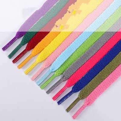 36 Colors 8mm Flat Thicken Off White AF1  Kids  Shoelaces  Basketball Sneakers Sail  Shoe Laces  Shoe Accessories 60/100/120/140 ► Photo 1/6