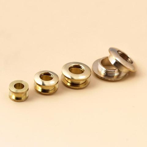 Solid Brass screw back Eyelets with washer grommets Leather Craft accessory for bag garment shoe clothes jeans decoration ► Photo 1/6