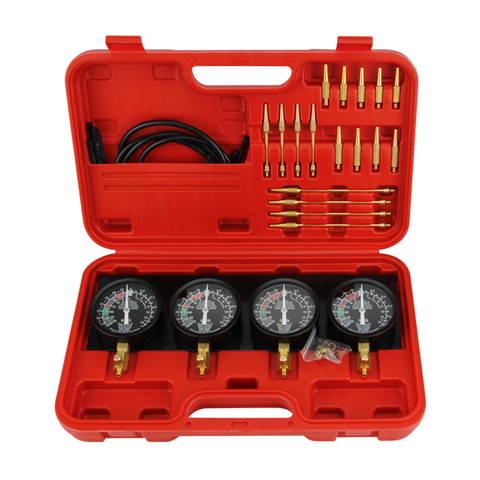 Universal Professional 4 Gauge Fuel Vacuum Carburetor Synchronizer Set for Motorcycle Repair Tools Diagnostic Test Tool Balancer ► Photo 1/1