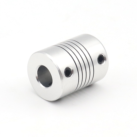 1pcs 8x10 8mm to 10mm D19L25 Aluminum Alloy Z Axis Flexible Coupling For Stepper Motor  Coupler Shaft Couplings 3D Printer Parts ► Photo 1/6