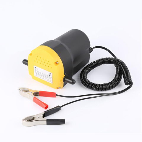 12V Electric Car Oil Pump Crude Oil Fluid Pump 60W Extractor Transfer Engine Suction Pump + Tubes for Auto Car Boat Motorcycle ► Photo 1/6