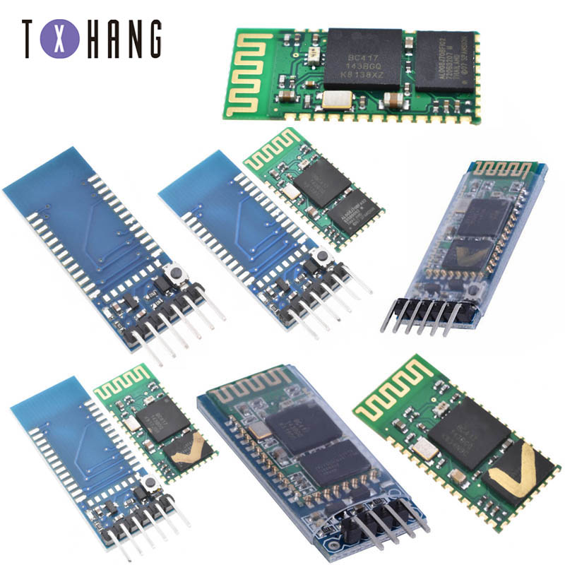 AZDelivery 5 x HC-05 HC-06 Bluetooth Wireless RF Transceiver Module RS232 Seriële TTL... | bol