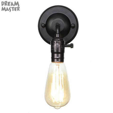 Vintage wall light Modern bedroom bedside lamp for home decoration new classical wall sconce lighting fixture knob switch sconce ► Photo 1/4