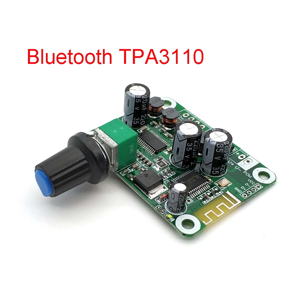 TPA3110 15W+15W Bluetooth 4.2 Digital Stereo Audio Power Amplifier Board 12V-24V