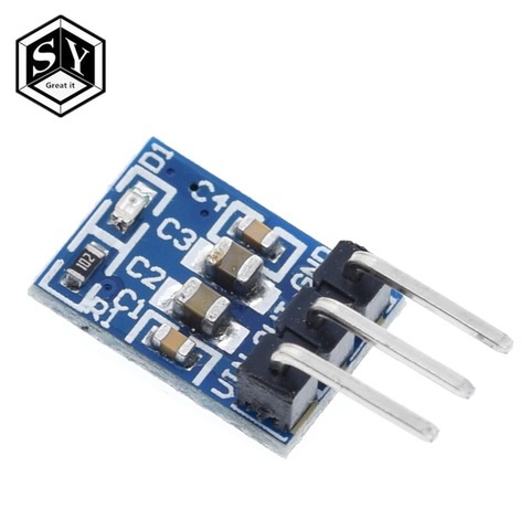 5PCS Great IT High Quality 5V to 3.3V For DC-DC Step-Down Power Supply Buck Module AMS1117 LDO 800MA ► Photo 1/6