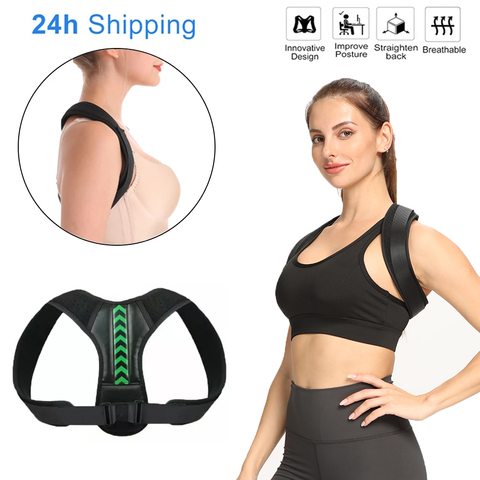 Medical Back Posture Corrector Belt Adjustable Clavicle Spine Back Shoulder Lumbar Posture Correction for Men Woemen ► Photo 1/6