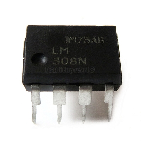 10pcs/lot LM308N DIP8 LM308 DIP 308N DIP-8 In Stock ► Photo 1/1