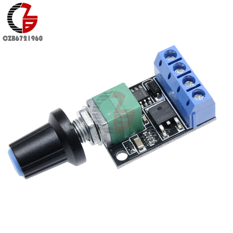 5-16V DC Motor Speed Controller Governor PWM Speed Control Regulation LED dimming 10A 5V-16V Ultra High Linearity Band Switch ► Photo 1/6