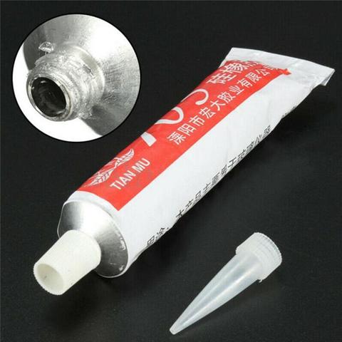 New 705 High Temperature Clear Silicone Rubber Insulating Electronic Sealant Adhesive Glue Glass Metal ► Photo 1/6