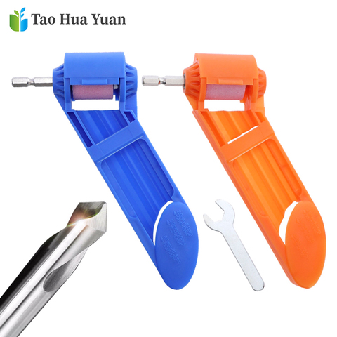 Tao Hua Yuan 1set Corundum Grinding Wheel Drill Bit Sharpener Titanium Drill Portable Drill Bit Powered Tool Parts Accessories A ► Photo 1/6