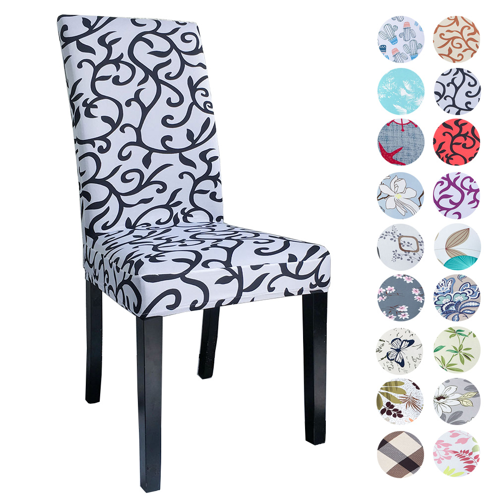 Meijuner Chair Cover Modern Elastic Chair Case Kitchen Chair Slipcover