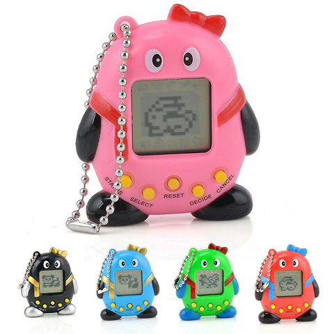 Pets Nostalgic Virtual Pet Cyber Pet Digital Pet Tamagotchi Penguins E-pet Gift Toy Handheld Game Machine ► Photo 1/6