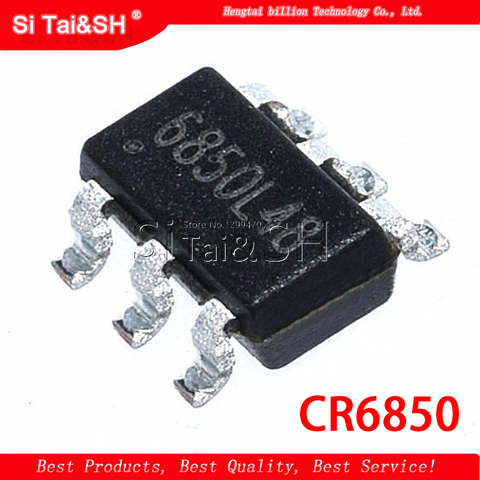 10PCS CR6850 6850  SOT23-6 PWM Controller Power Supply IC ► Photo 1/1