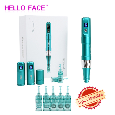 Dr. pen Ultima A6S With 7 pcs Needles Professional Derma Pen Skin Care Device Microneedeling Pen Mesotherapy Kit For Wrinkles ► Photo 1/6