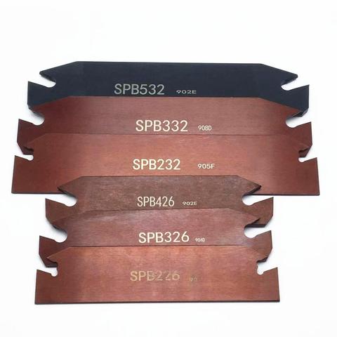 SPB26-2 SPB26-3 SPB26-4 SPB26-5 SPB32-2 SPB32-3 SPB32-4 SPB32-5 SPB32-6 Parts Blade SPB Cutting Insert SPB226 Lathe CNC Tool ► Photo 1/6