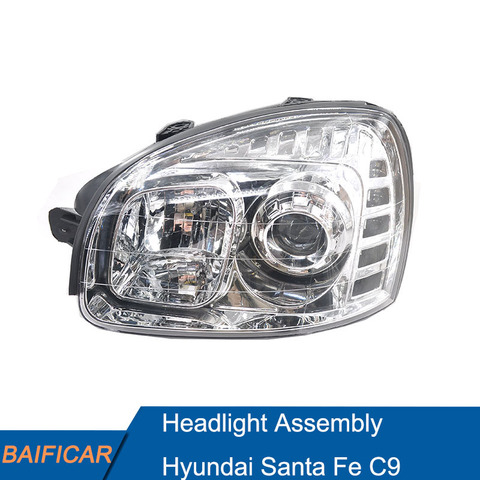 Baificar Brand New Head Light Lamp Headlight Headlamp Assembly With LED Light 92101-26210 92102-26210 For Hyundai Santa Fe ► Photo 1/6