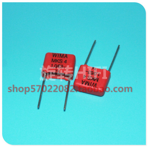 WIMA P10 Film fever capacitor MKS10 MKS4 MKC4 MKP10 220NF 330NF 470NF 1UF 63V 100V 160V 250V 0.22UF 0.33UF 0.47UF 10MM ► Photo 1/2