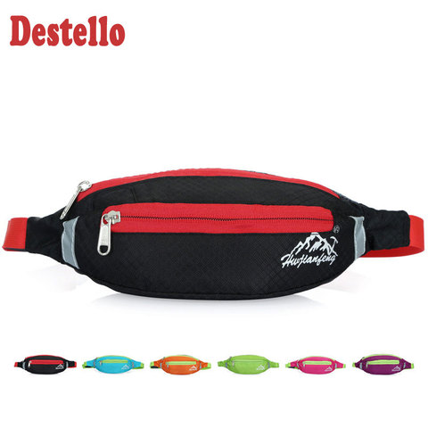 Waterproof Man Waist Bag Nylon Chest Pack Travel for Women Running Belt Sports Bag Moblie Phone Bags Pouch Pocket Chest Bag ► Photo 1/6